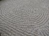 zen inspired sand motif